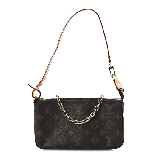 Louis Vuitton Monogram Chain Pochette Accessories