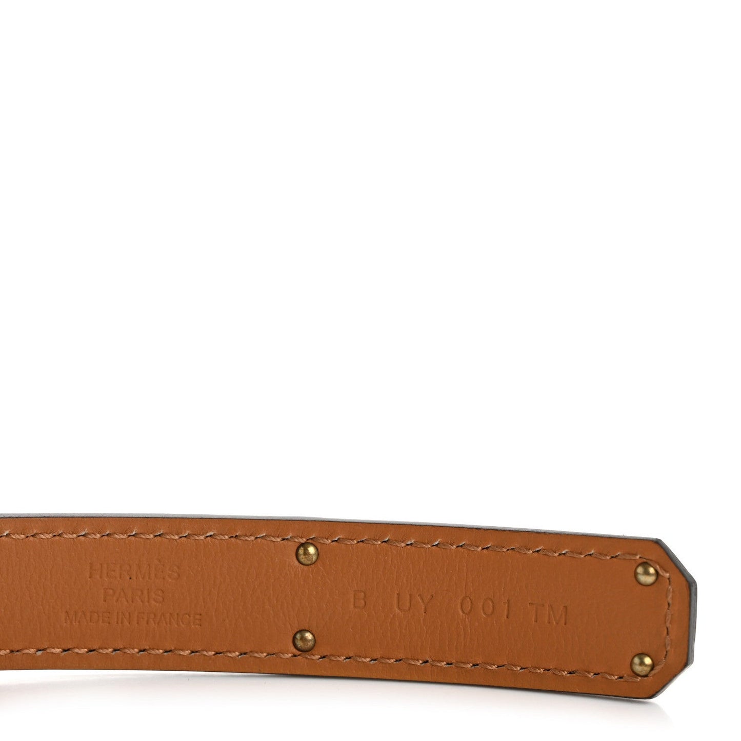Hermes Epsom Kelly Belt Gold