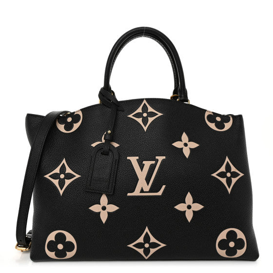Louis Vuitton Empreinte Monogram Giant Grand Palais Black Beige