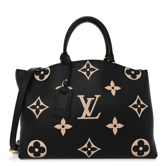 Louis Vuitton Empreinte Monogram Giant Grand Palais Black Beige