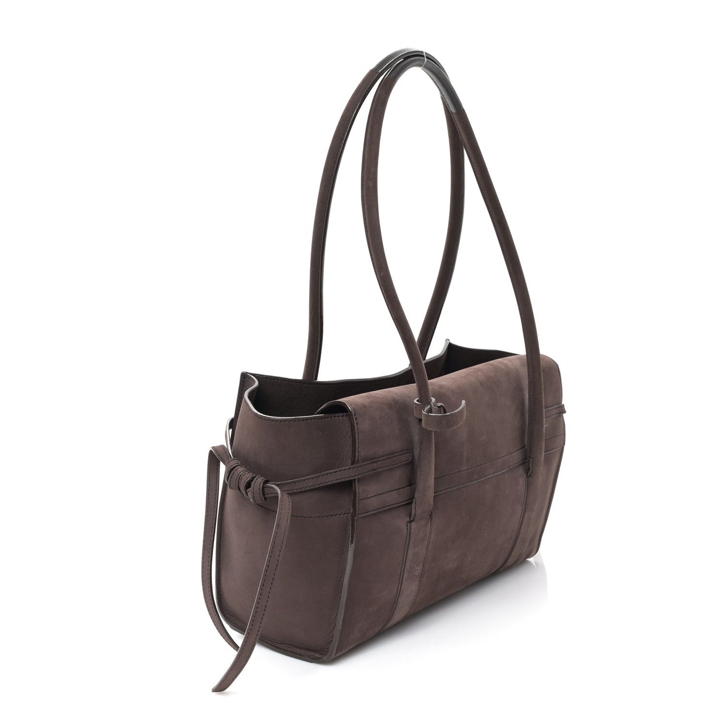 Mulberry MULBERRY Nubuck Small Soft Bayswater Satchel Ebomy