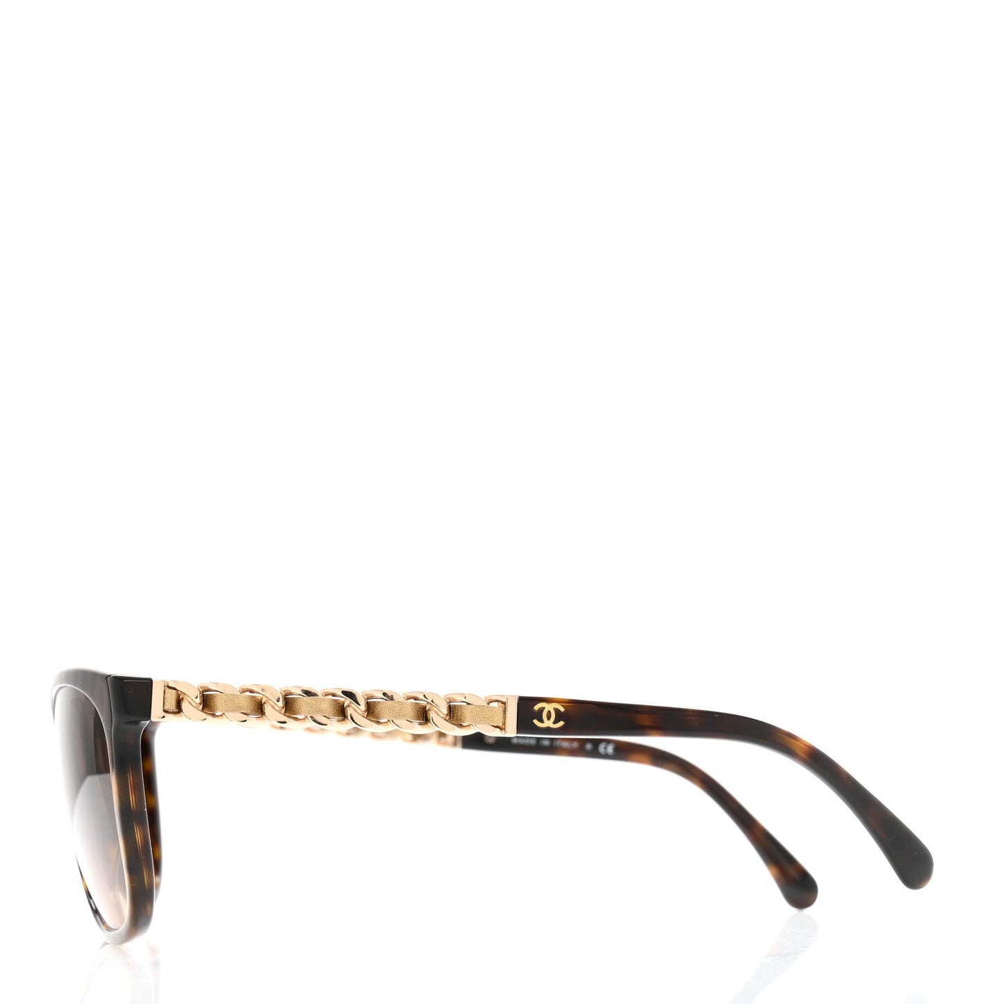 Chanel Acetate CC Chain Sunglasses 5260-Q Tortoise