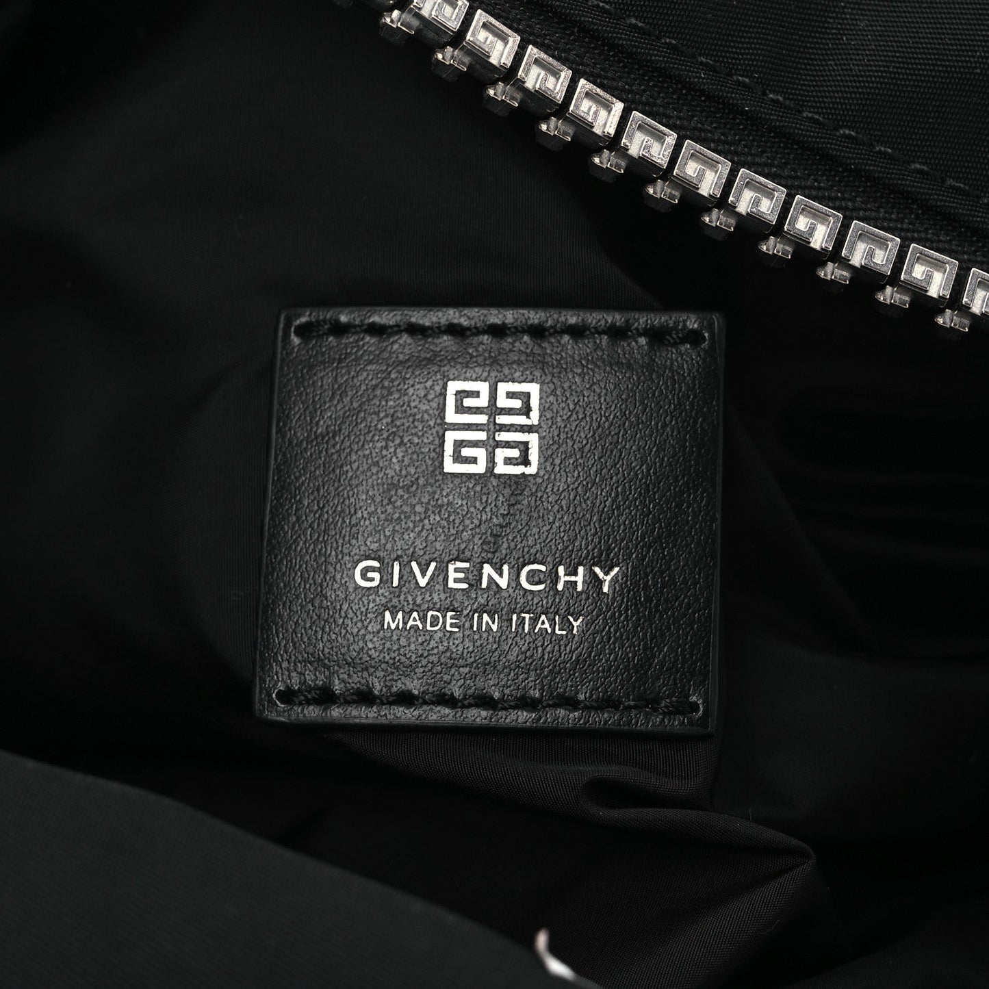 Givenchy Nylon G-Zip Bum Bag Black