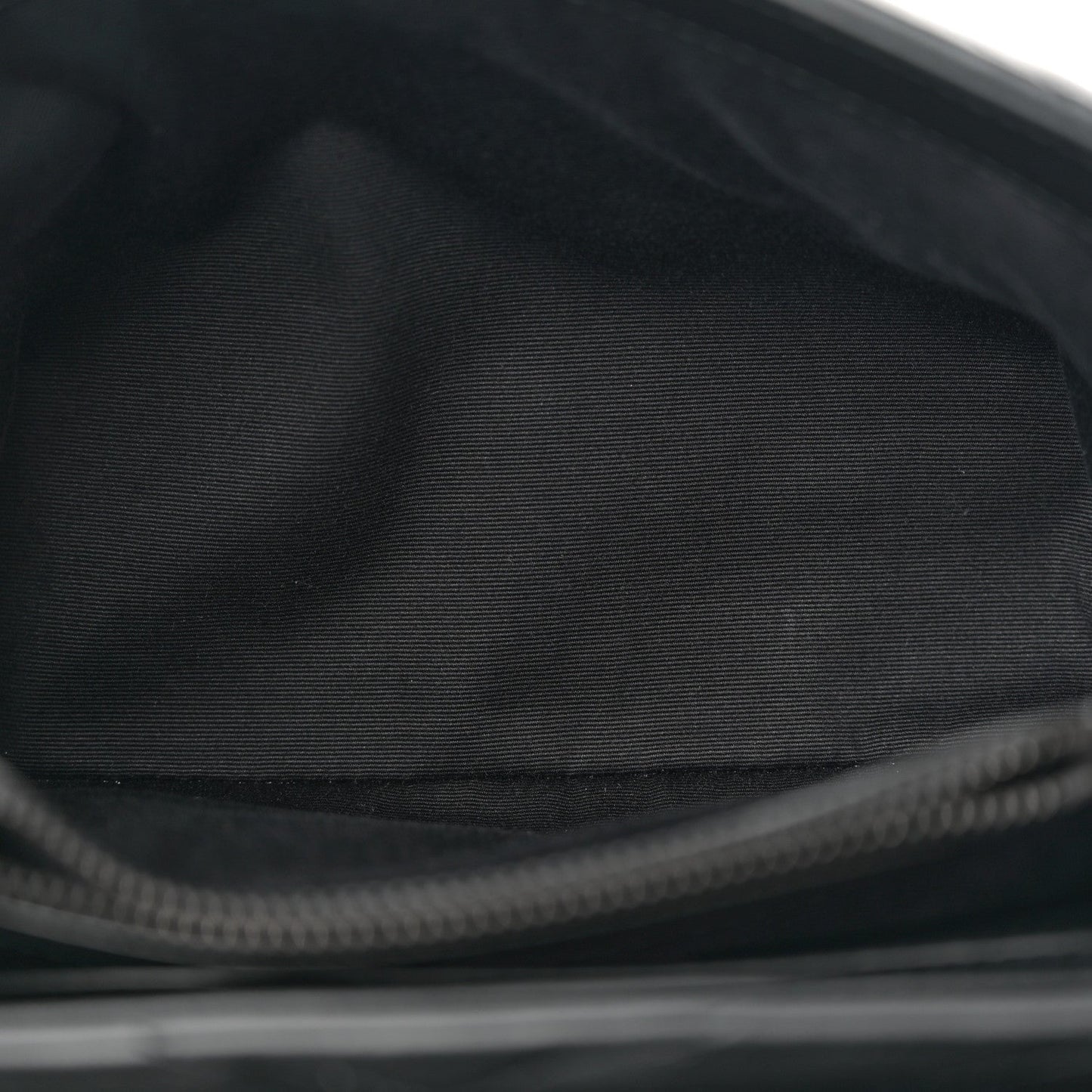 Saint Laurent Calfskin Y Quilted Monogram Monochrome Small Loulou Chain Satchel Black