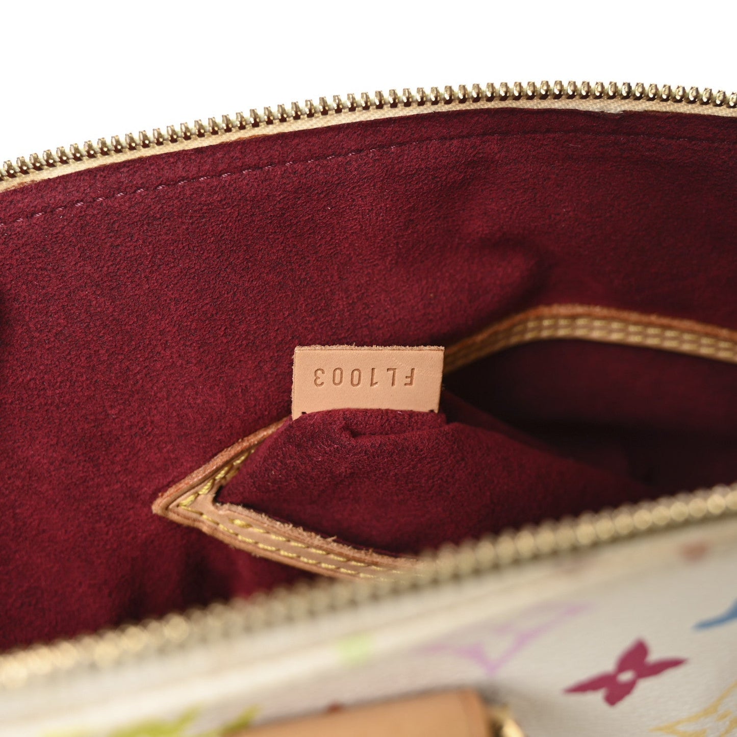 Louis Vuitton Monogram Alma White