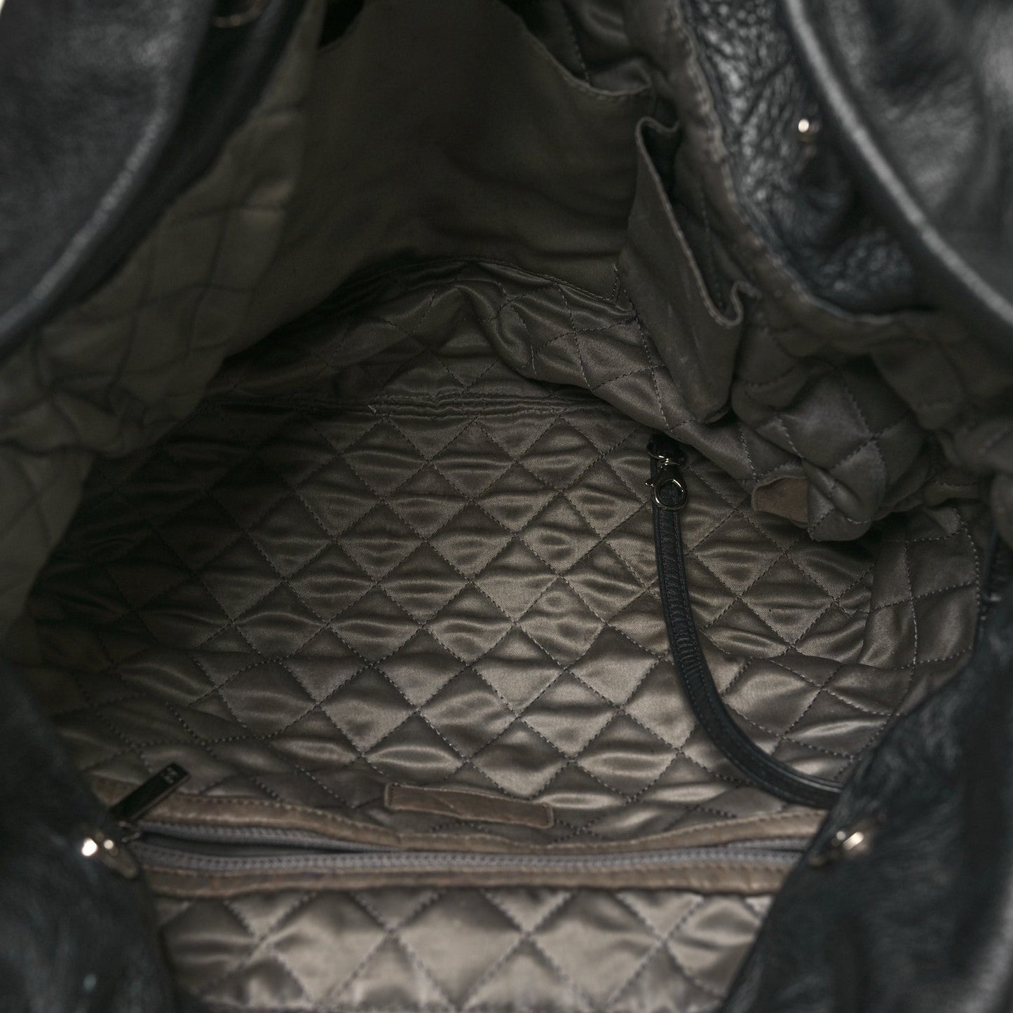 Chanel Lambskin Timeless Sharpei Chain Shoulder Bag Black