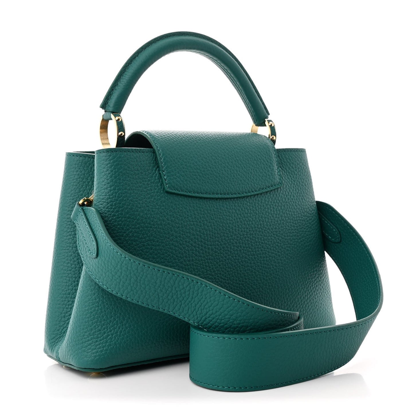 Louis Vuitton Taurillon Capucines BB Vert