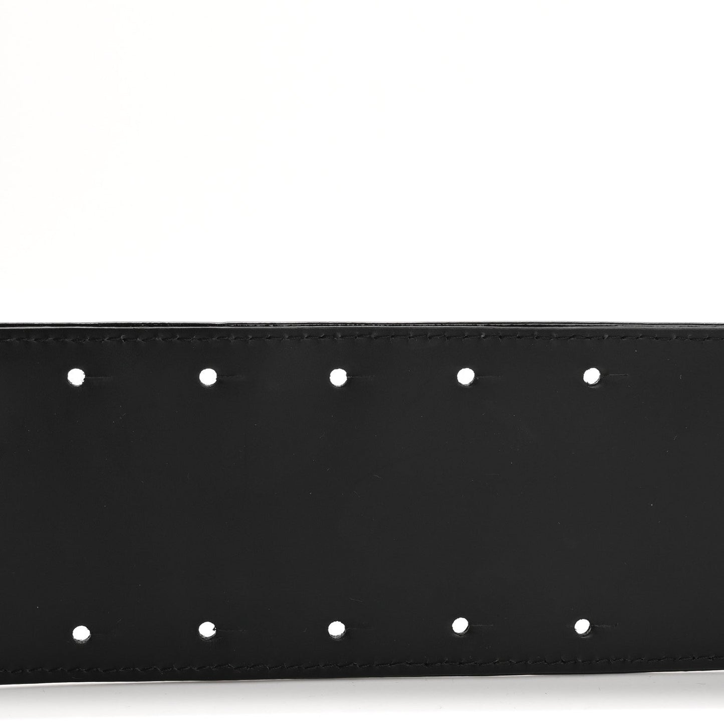 Chanel Patent CC Wide Belt 80 32 Black