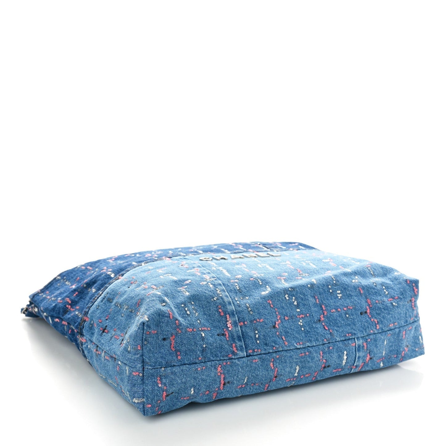 Chanel Denim Sequin 22 Blue