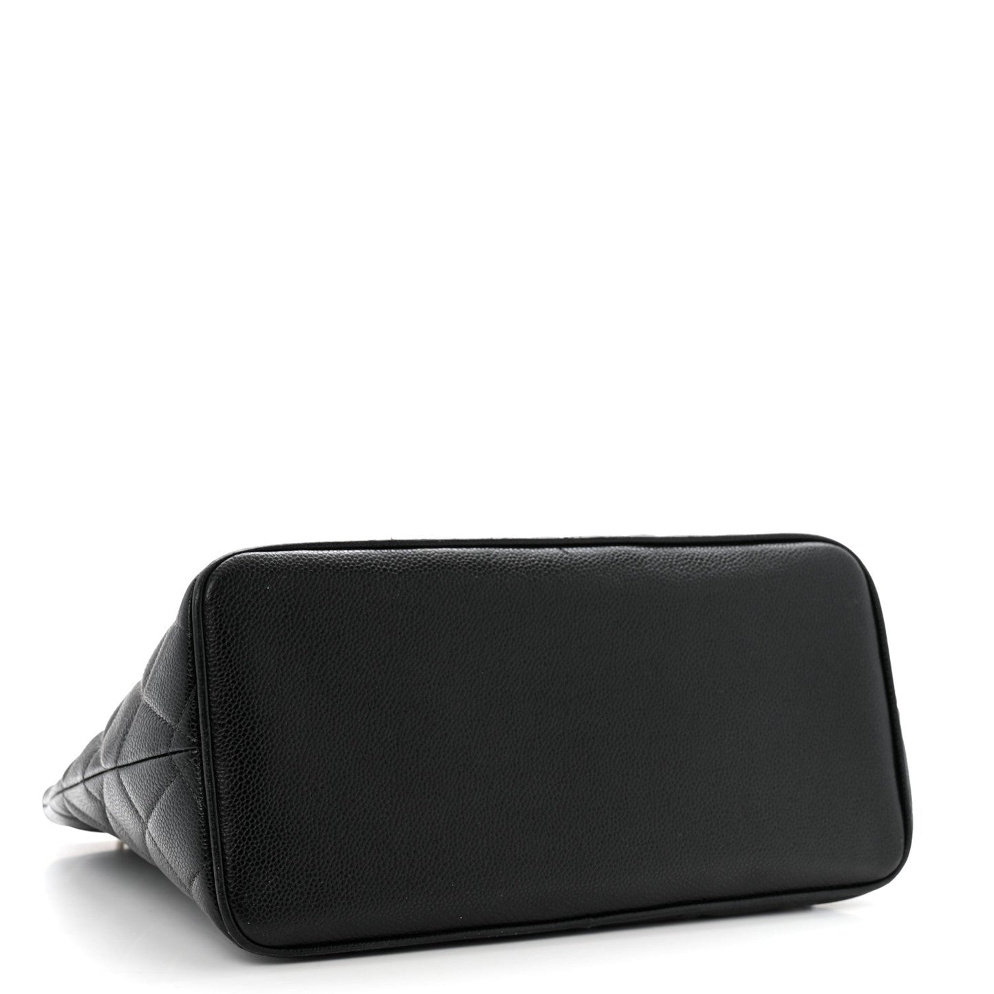 Chanel Caviar Quilted Medallion Tote Black
