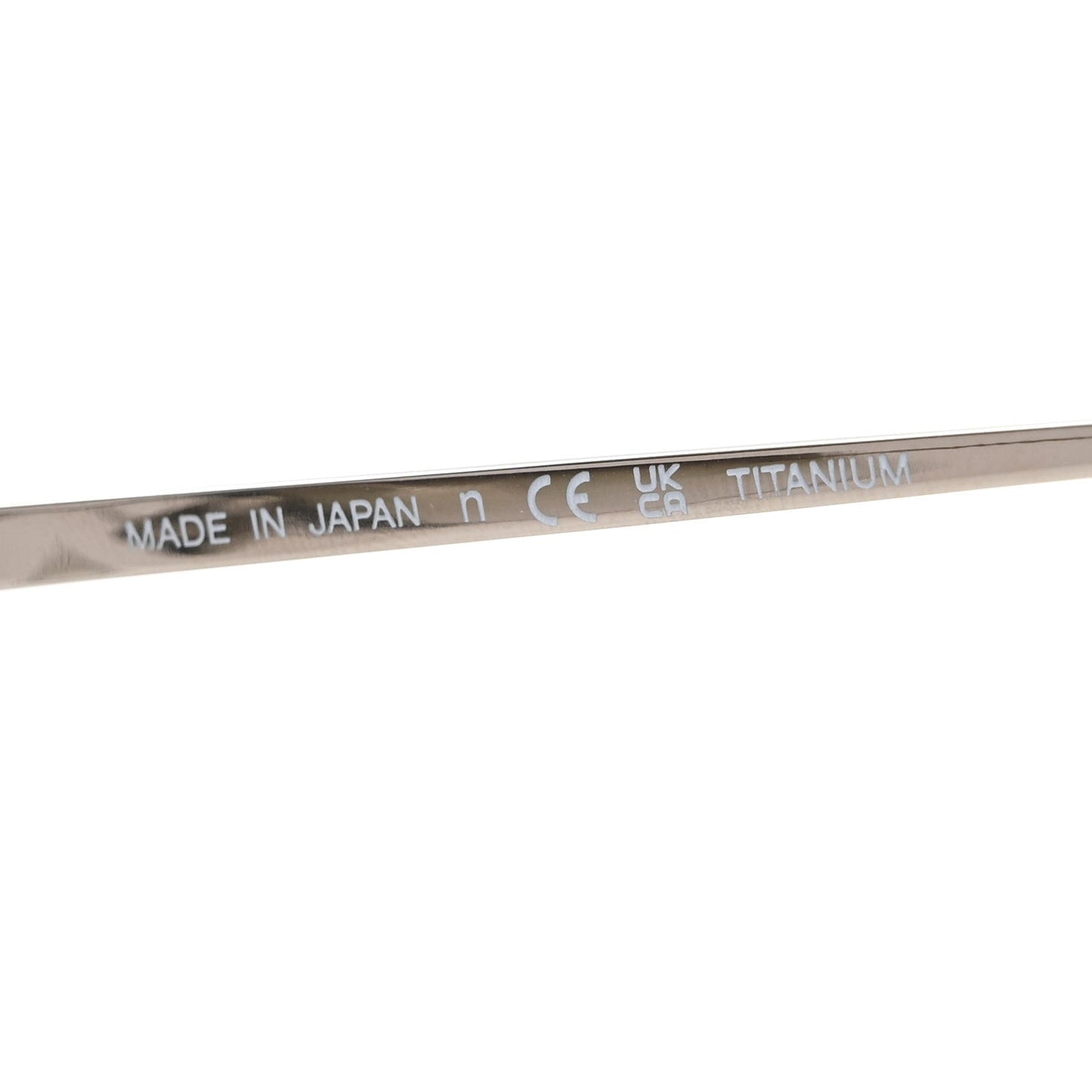Chanel Titanium Rimless Square Sunglasses 4287-T Silver