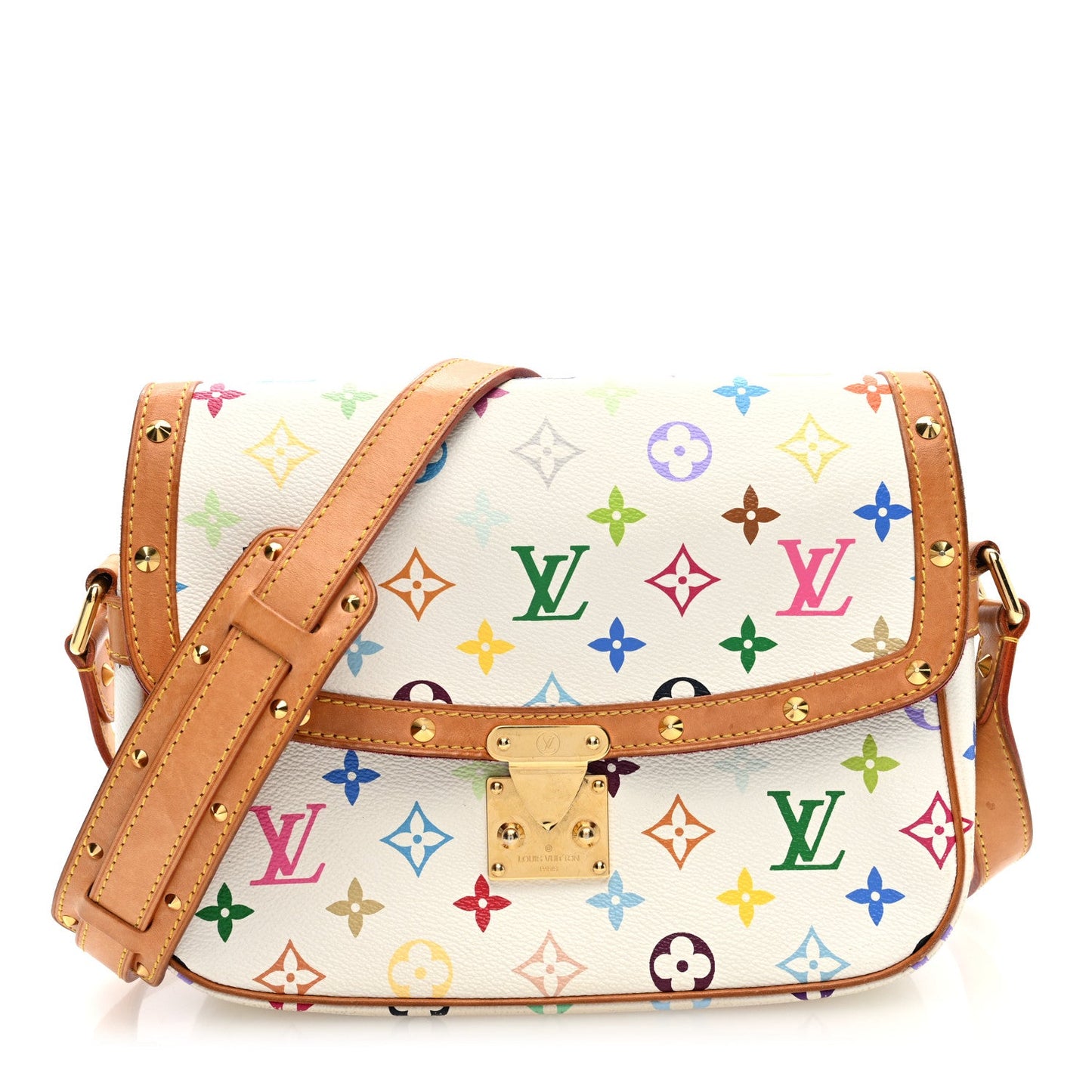 Louis Vuitton Monogram Sologne White