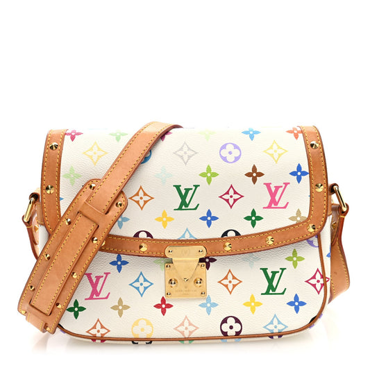 Louis Vuitton Monogram Sologne White