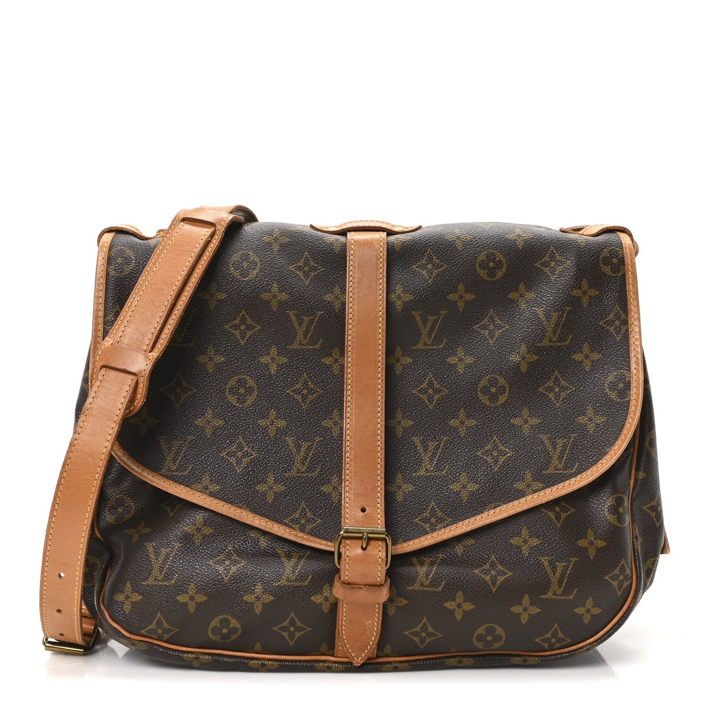 Louis Vuitton Monogram Saumur 35