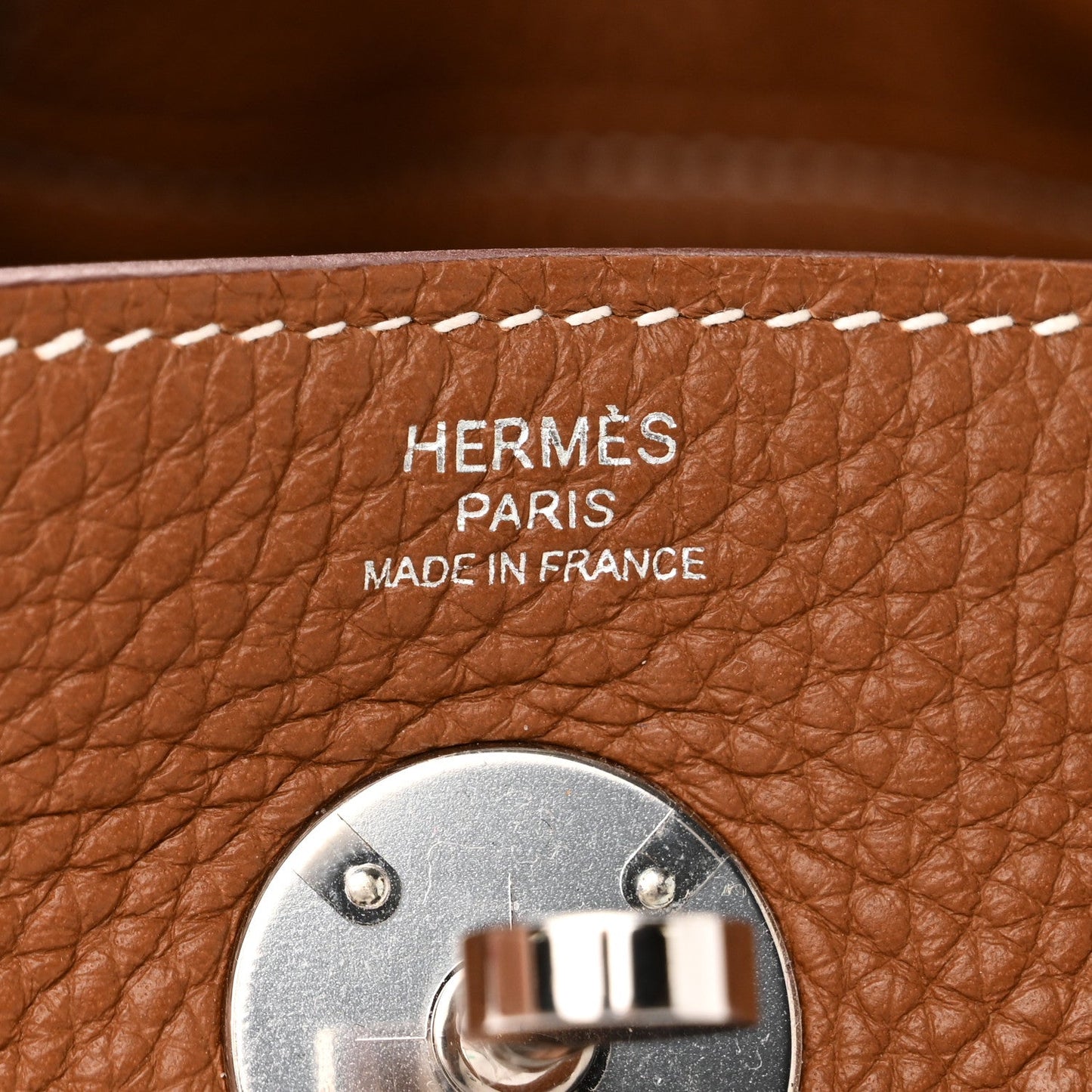Hermes Taurillon Clemence Lindy 26 Gold