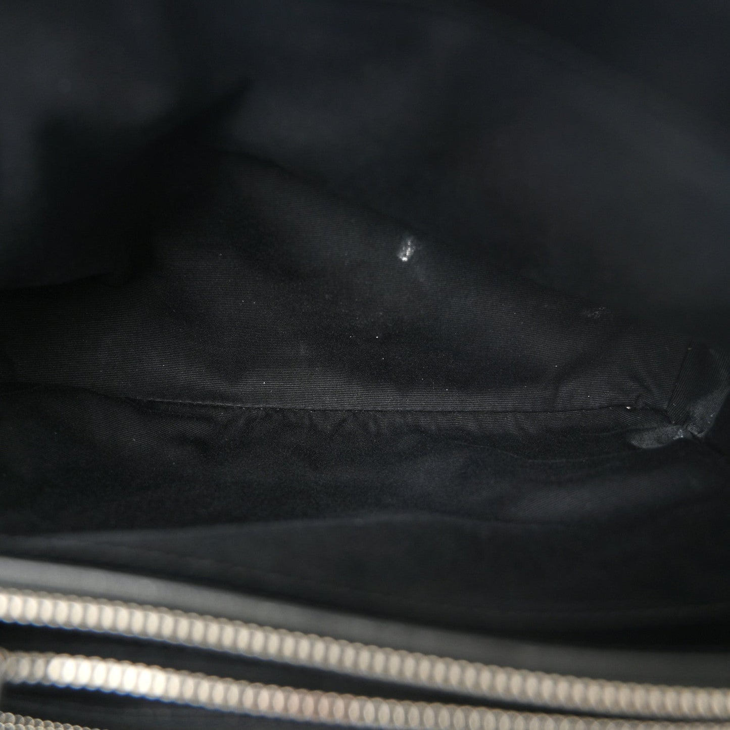 Saint Laurent Calfskin Y Quilted Monogram Medium Loulou Chain Satchel Black