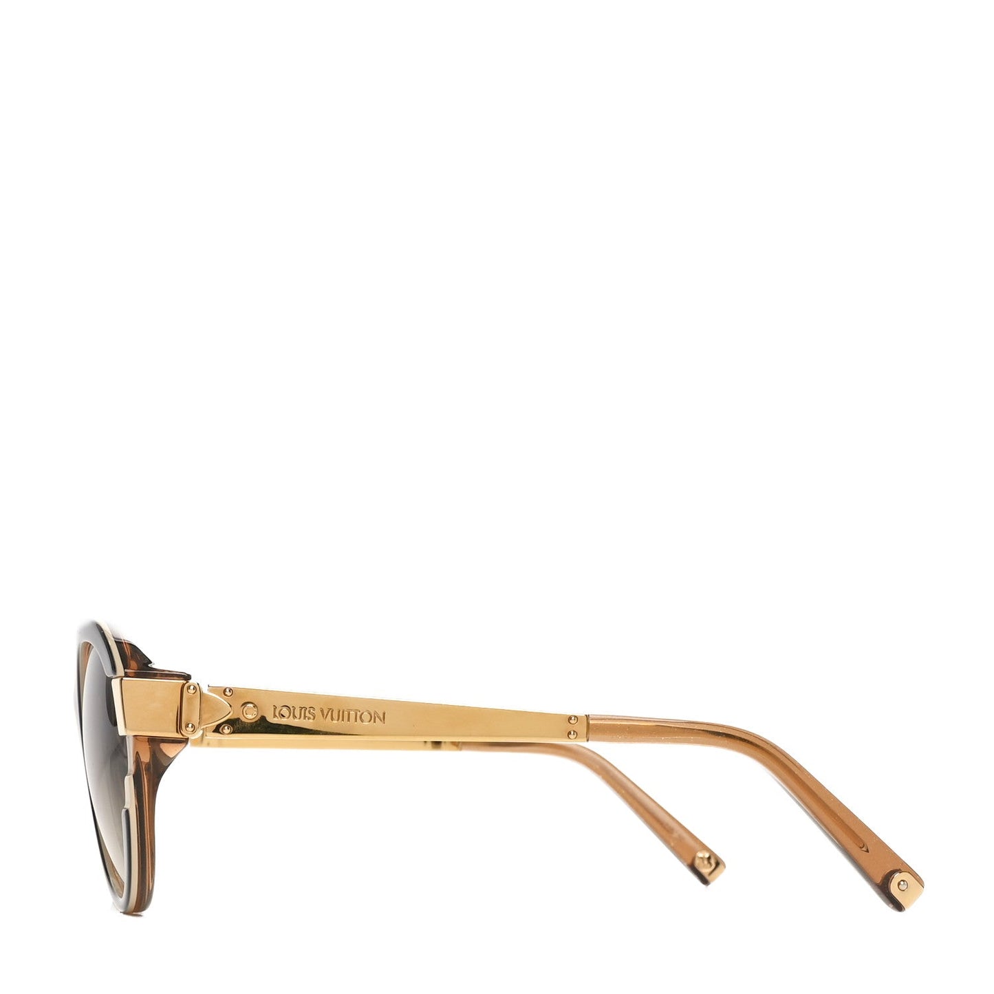 Louis Vuitton Petit Soupcon Cat Eye Sunglasses Z0487W Brown