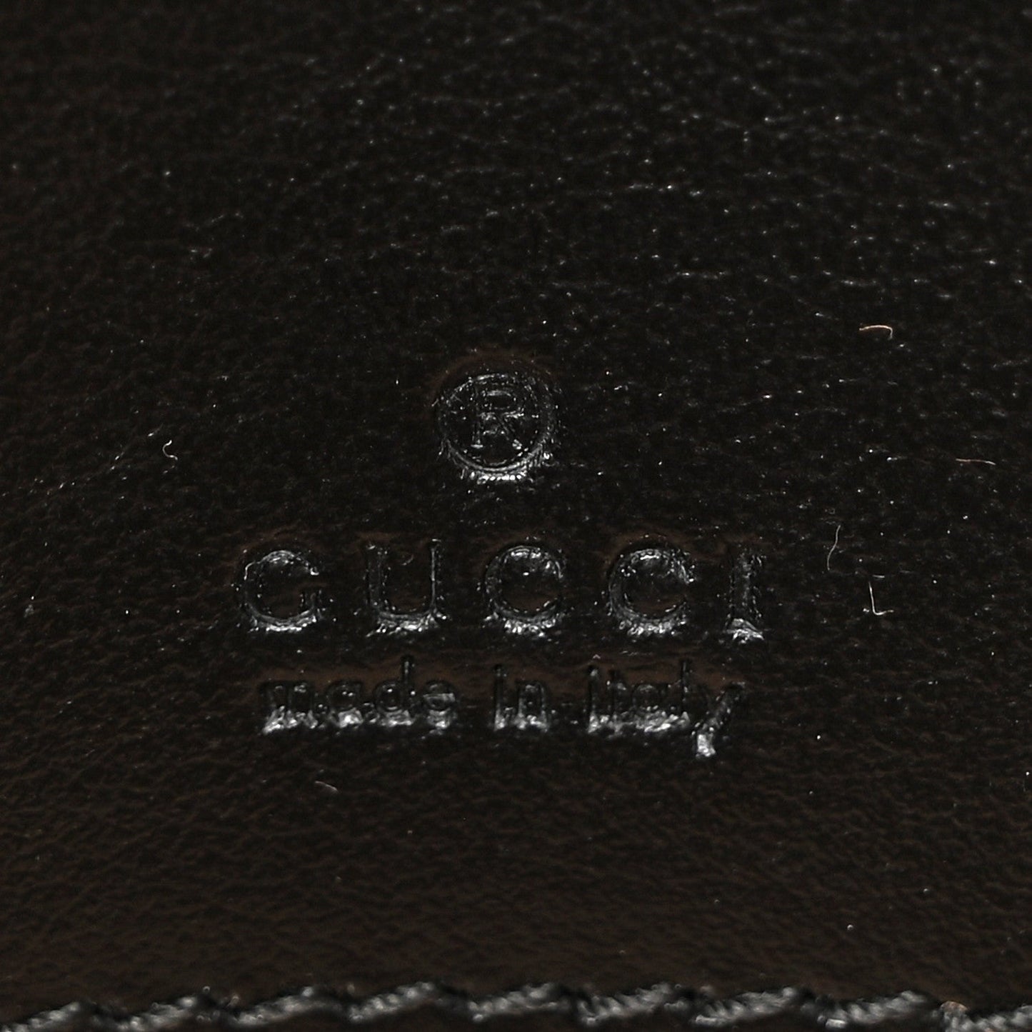 Gucci Calfskin Matelasse Monochrome GG Marmont Chain Mini Belt Bag Black