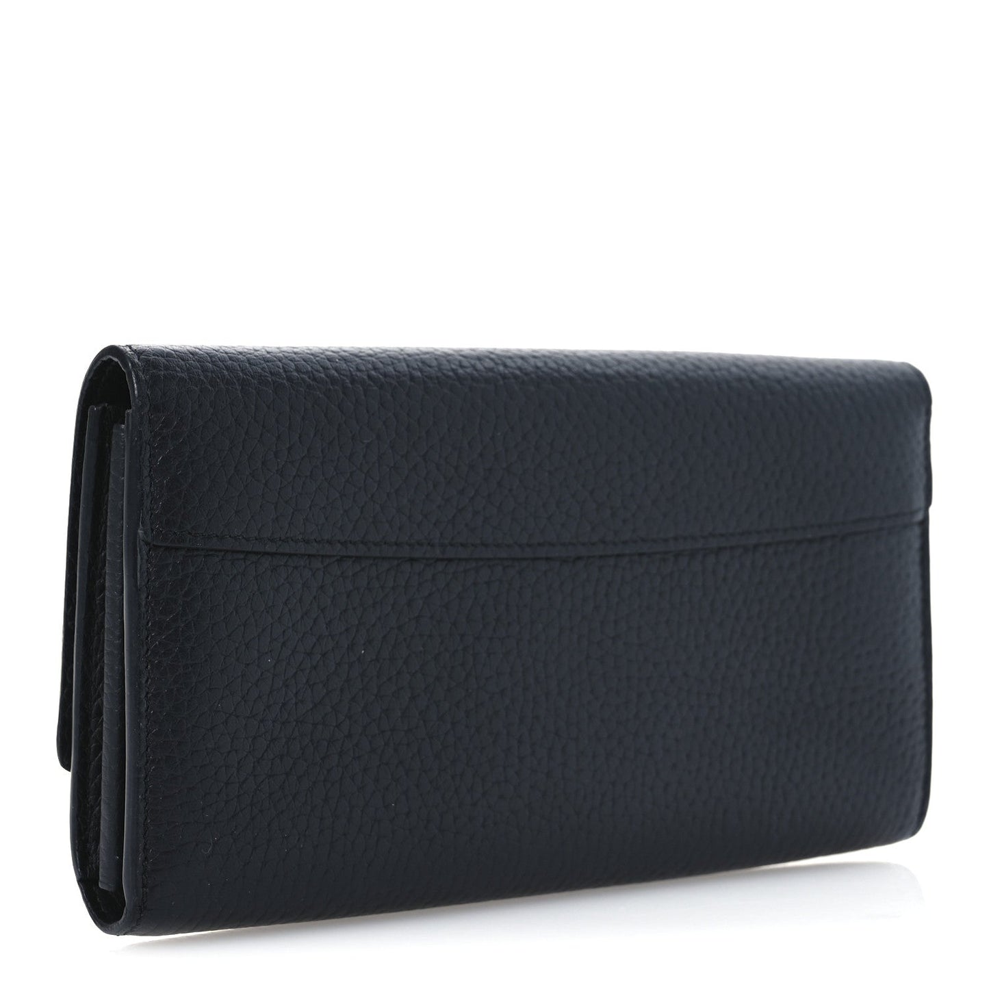 Louis Vuitton Taurillon Embellished Capucines Long Wallet Black