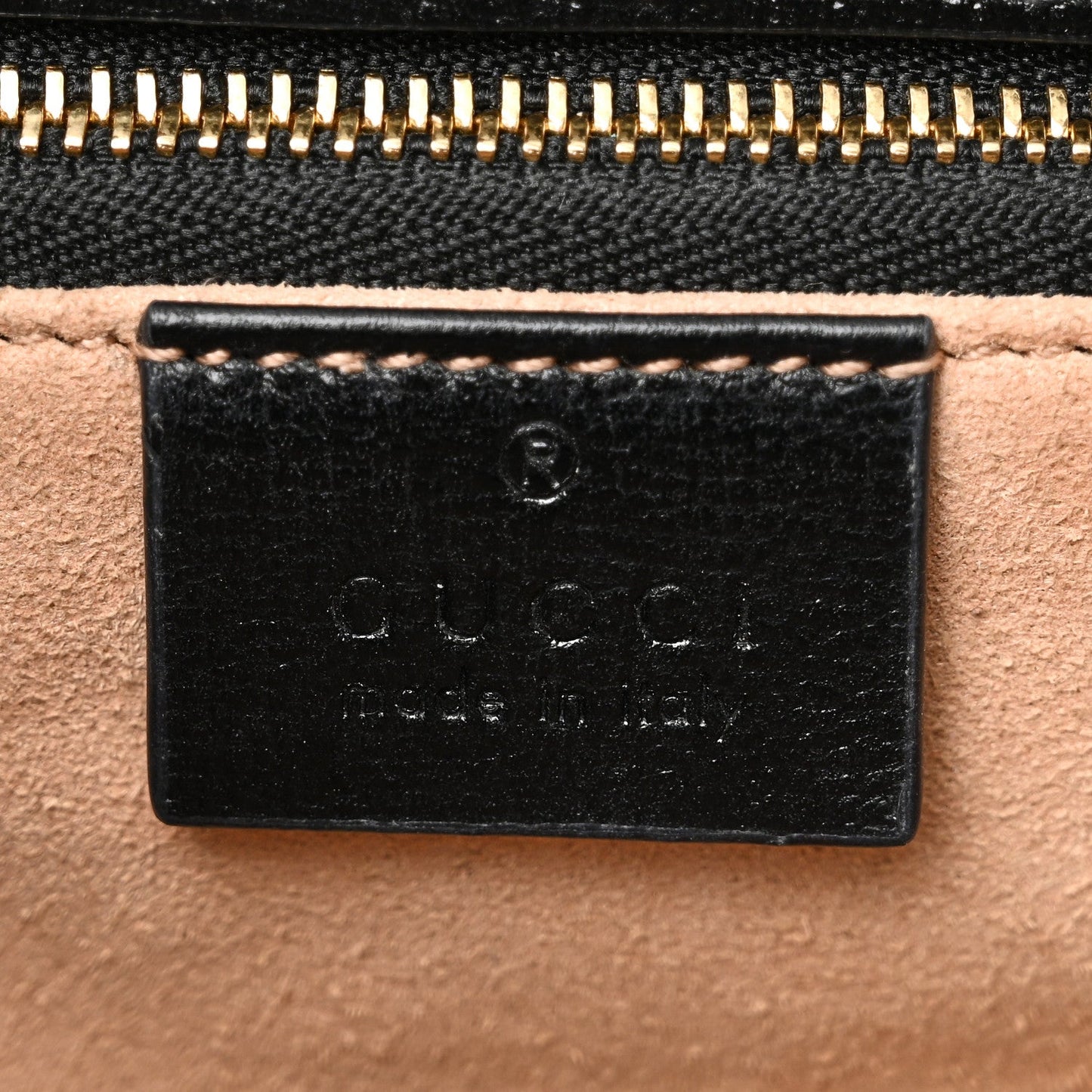Gucci Azalea Calfskin Horsebit 1955 Shoulder Bag Black
