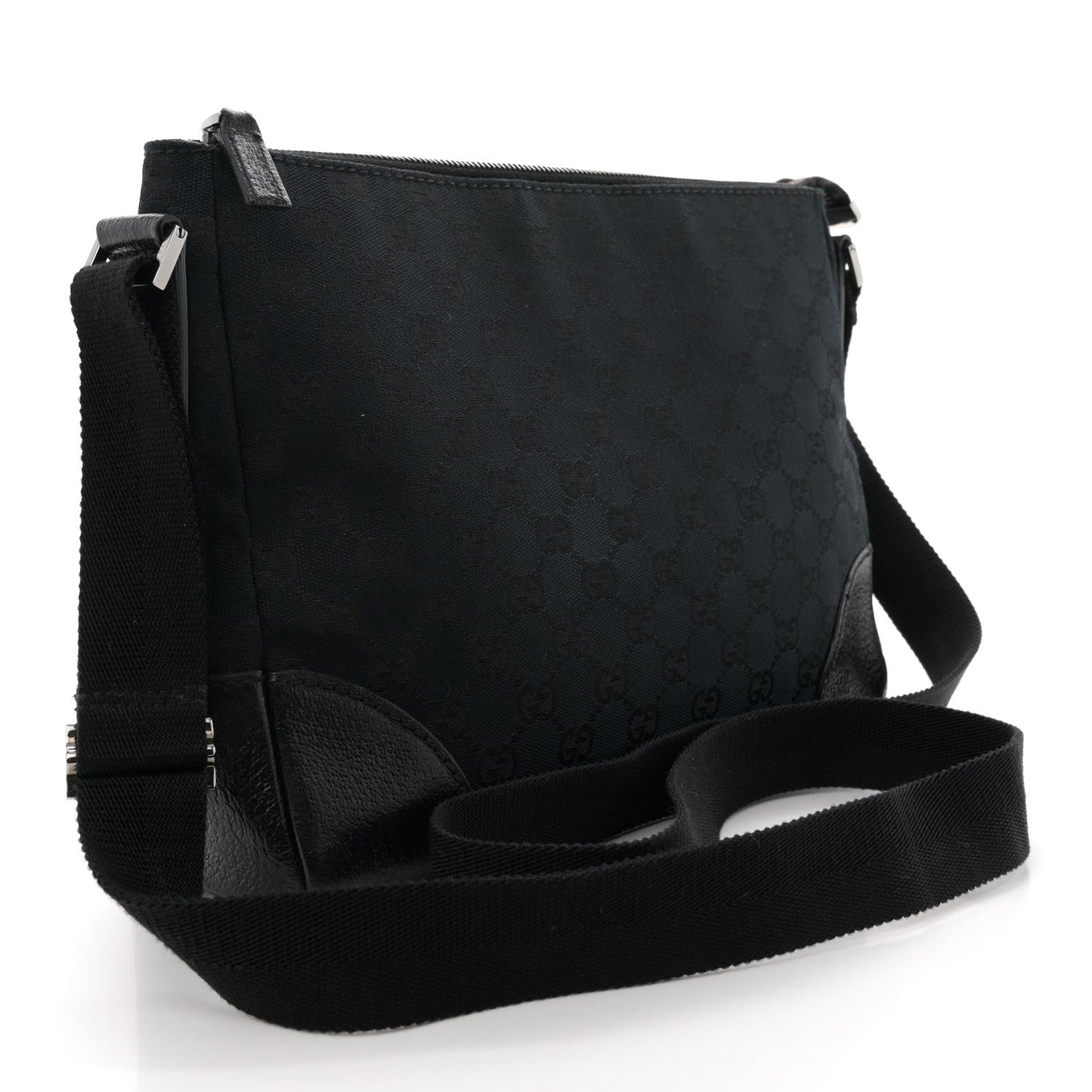 Gucci Monogram Joy Messenger Bag Black
