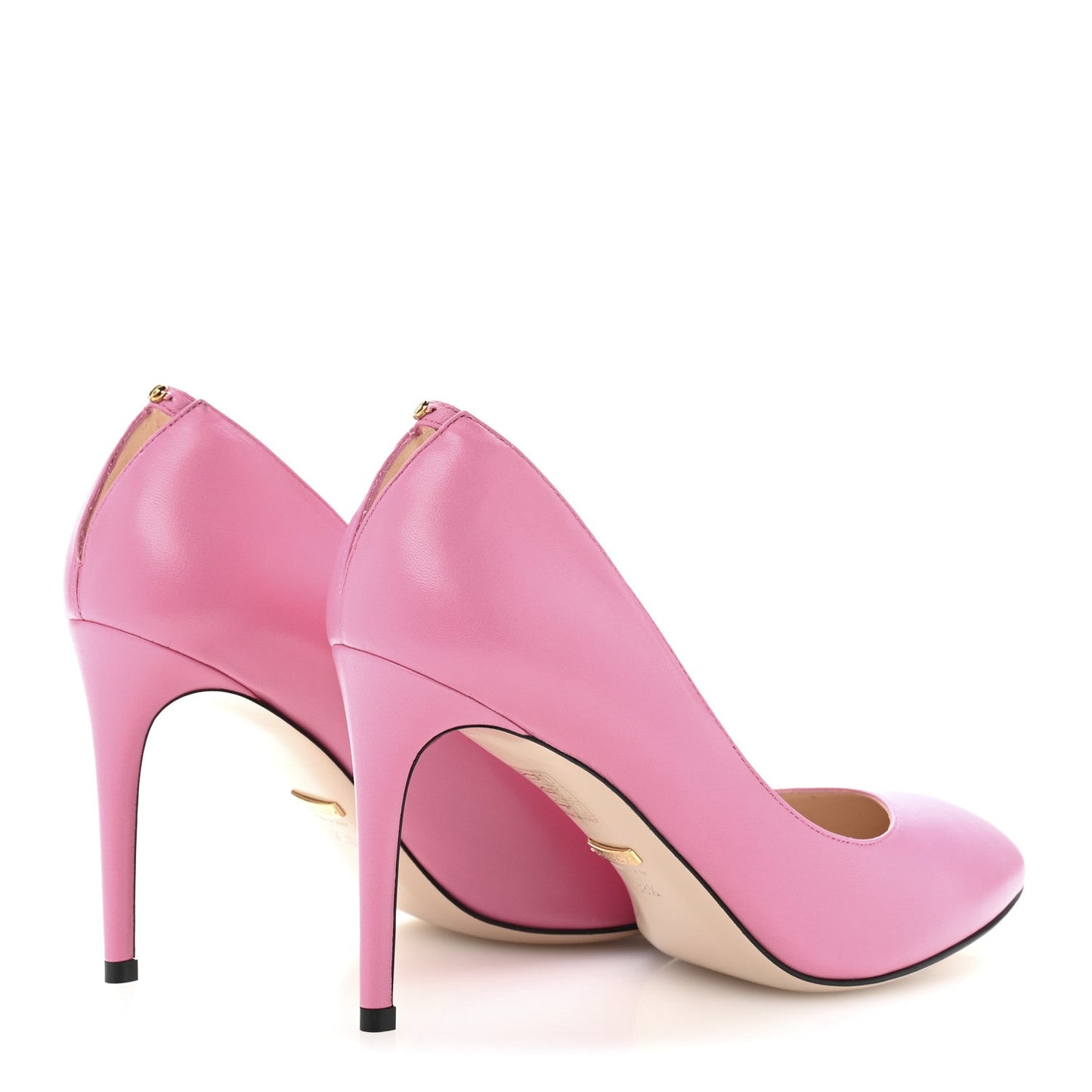 Gucci Malaga Kid GG Split Back Pumps 38.5 Pink Tropical Flower