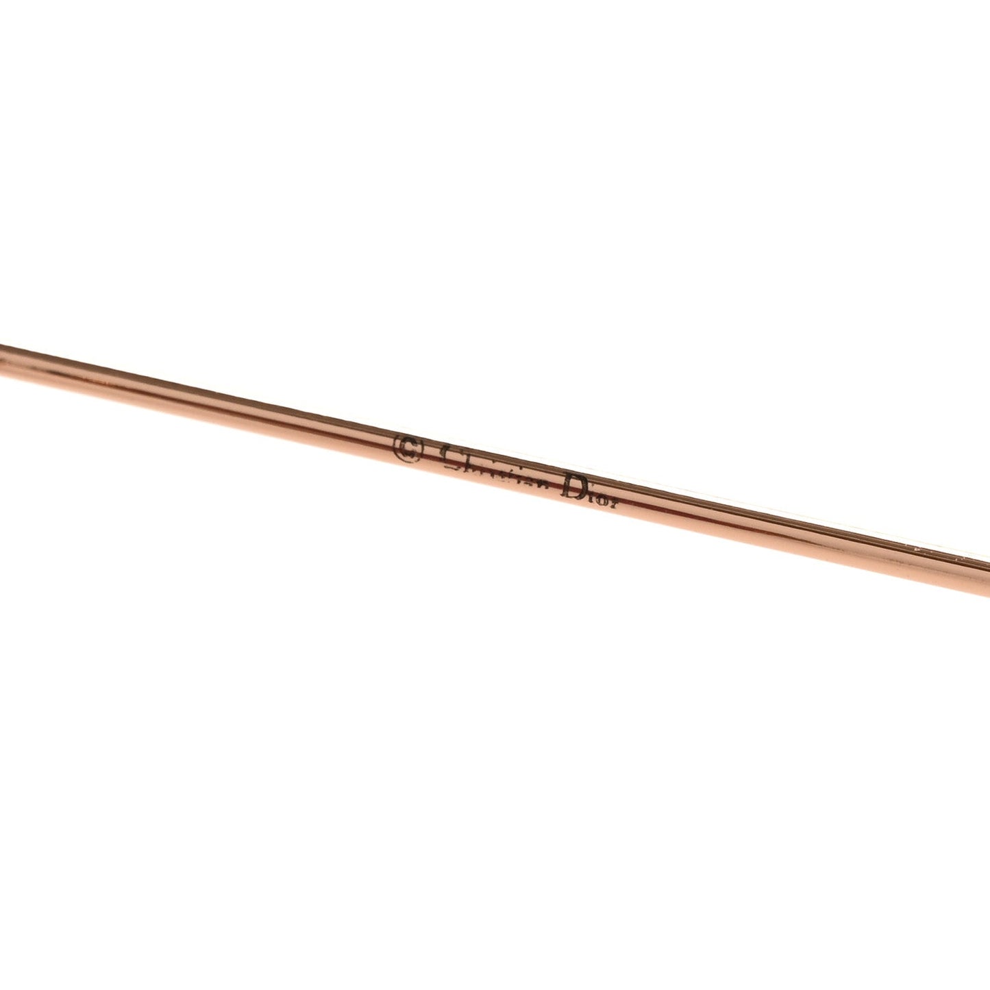 Christian Dior Metal Stellaire 6 Sunglasses Rose Gold
