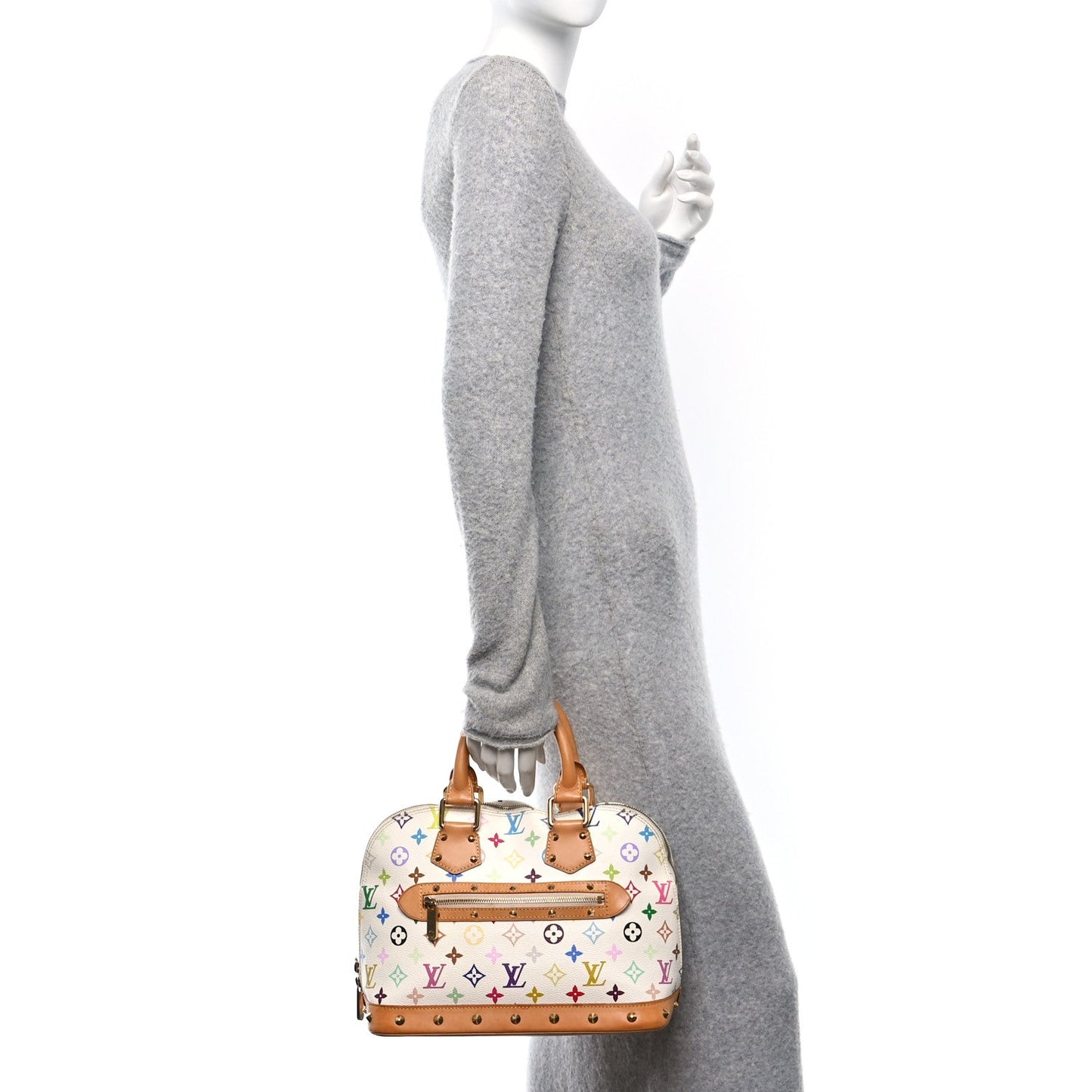 Louis Vuitton Monogram Alma White