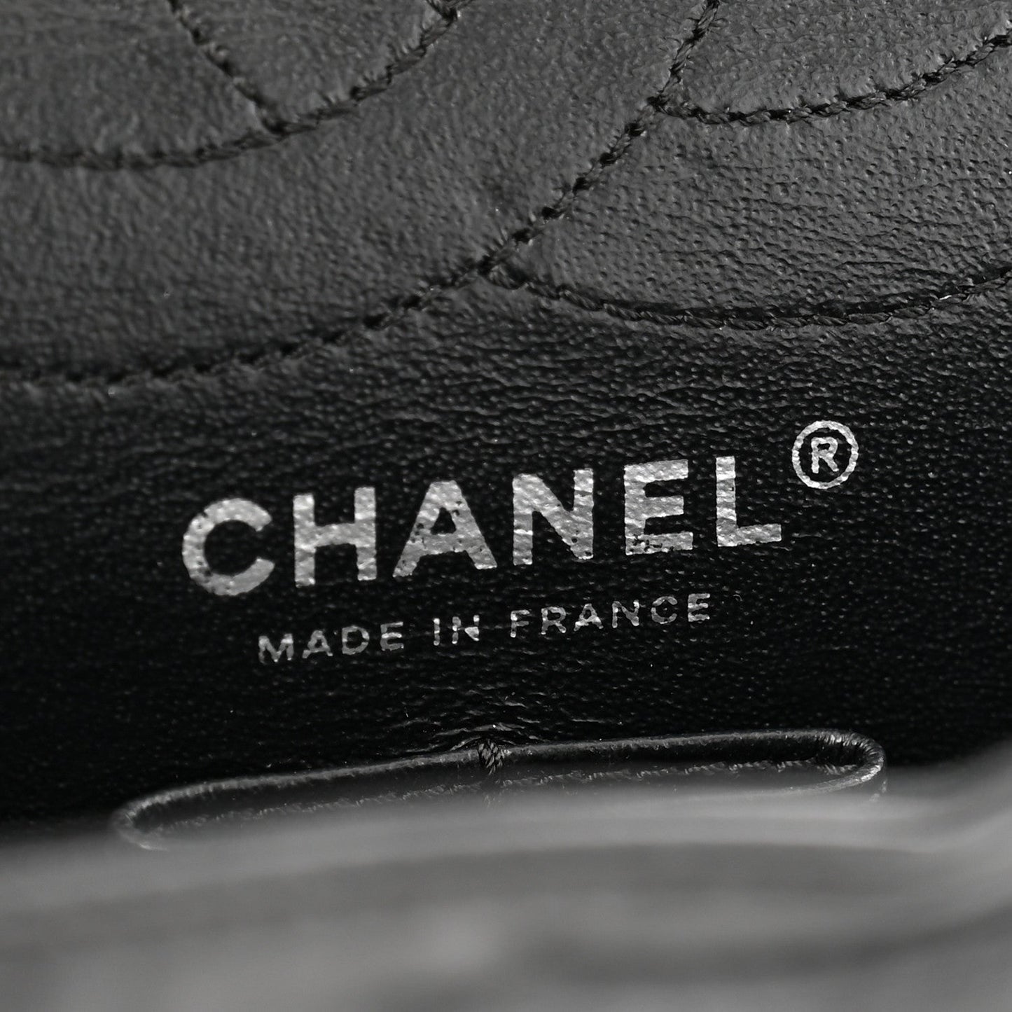 Chanel Aged Calfskin Chevron Quilted 2.55 Reissue 226 So Black