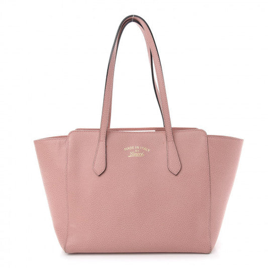 Gucci Dollar Calfskin Small Swing Tote Soft Pink Soft Pink