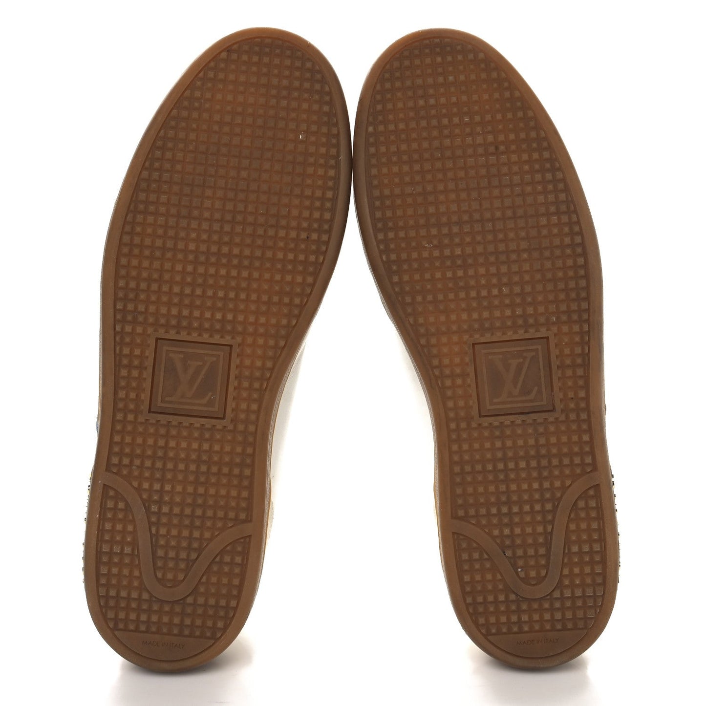 Louis Vuitton Calfskin Frontrow Sneakers Blue
