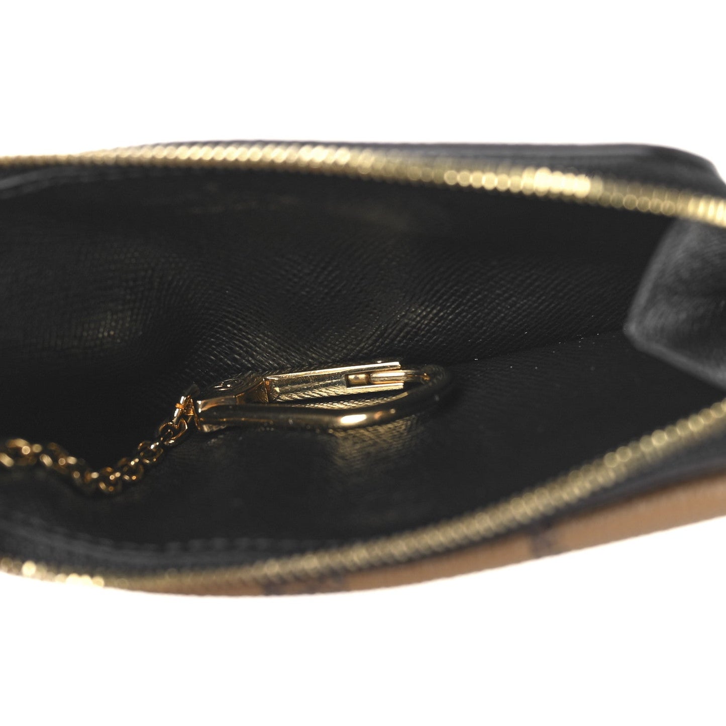Louis Vuitton Reverse Monogram Recto Verso Card Holder Brown