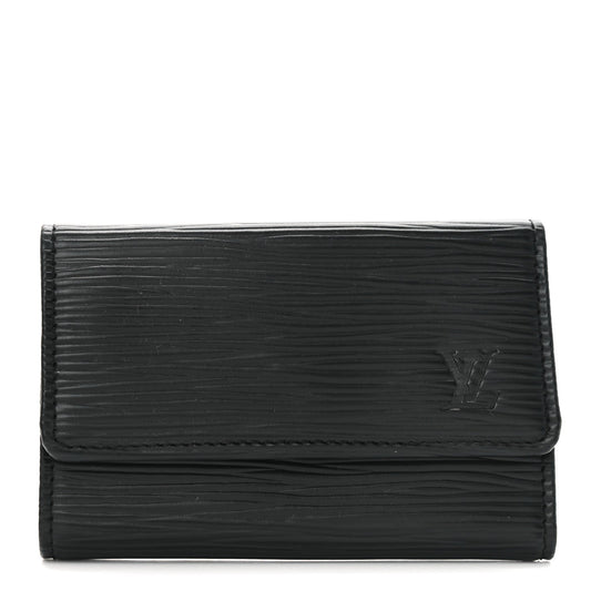 Louis Vuitton Epi Multicles 6 Key Holder Black