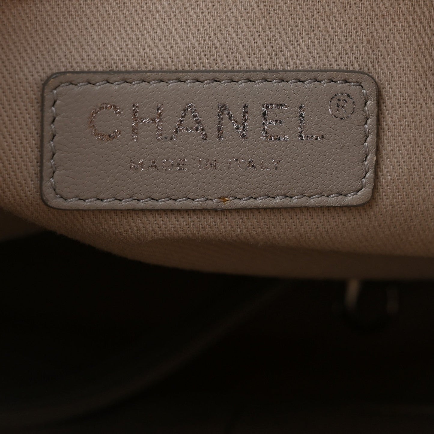 Chanel Caviar Quilted Easy Zip Tote Beige Clair