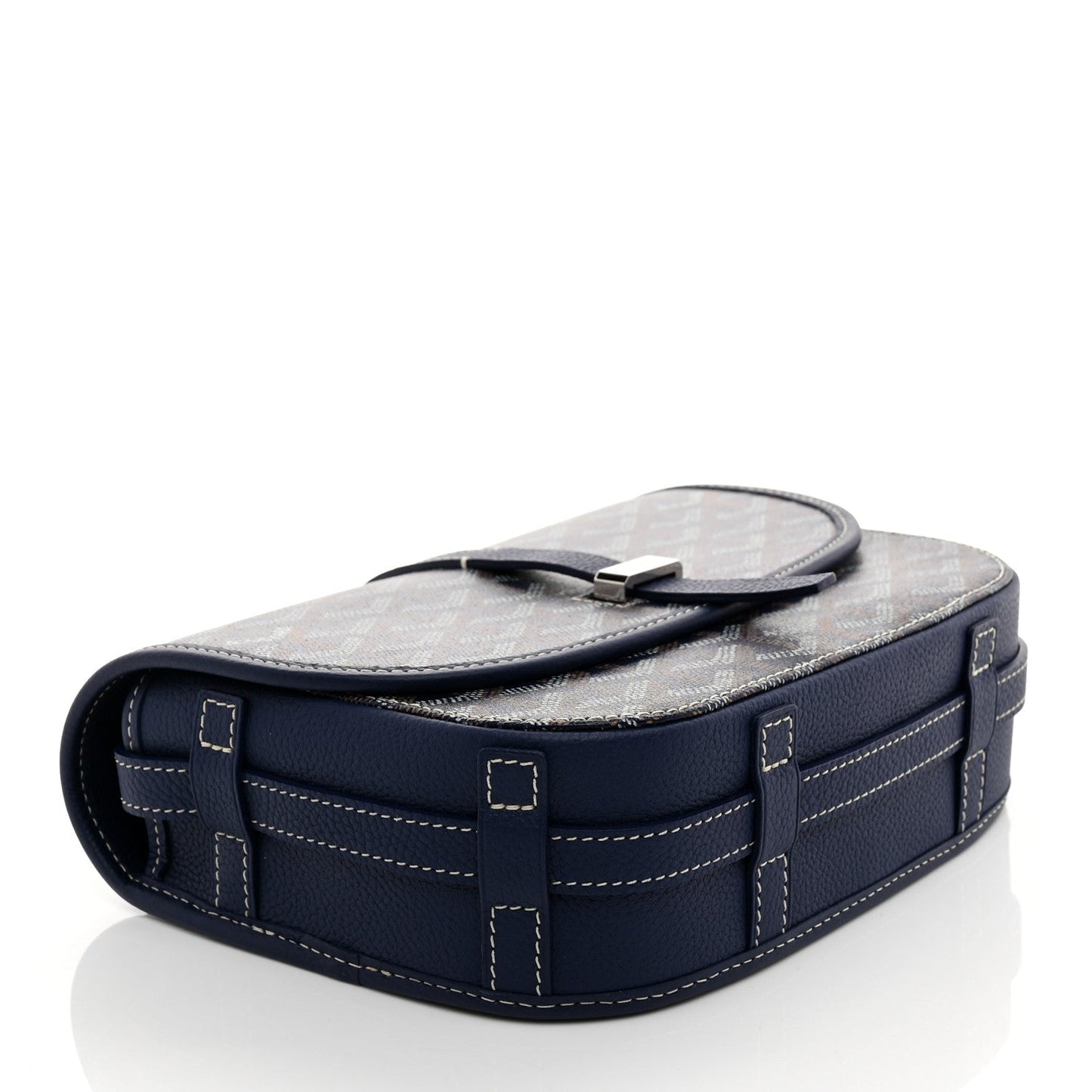 Goyard Goyardine Belvedere II PM Messenger Bag Navy