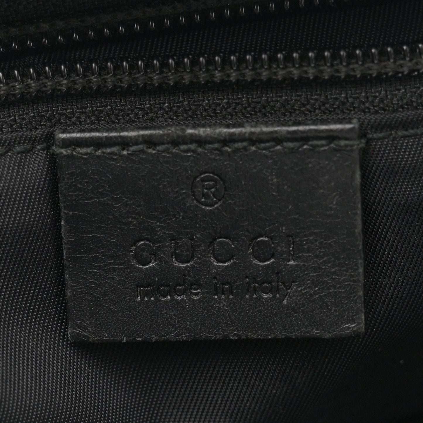 Gucci Techno Canvas Web Large Flap Messenger Bag Black
