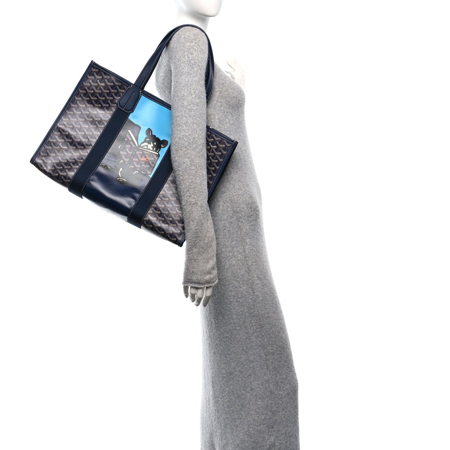 Goyard ine Villette Tote Blue