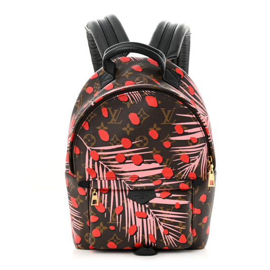 Louis Vuitton Monogram Jungle Dots Palm Springs Backpack PM Sugar Pink Poppy