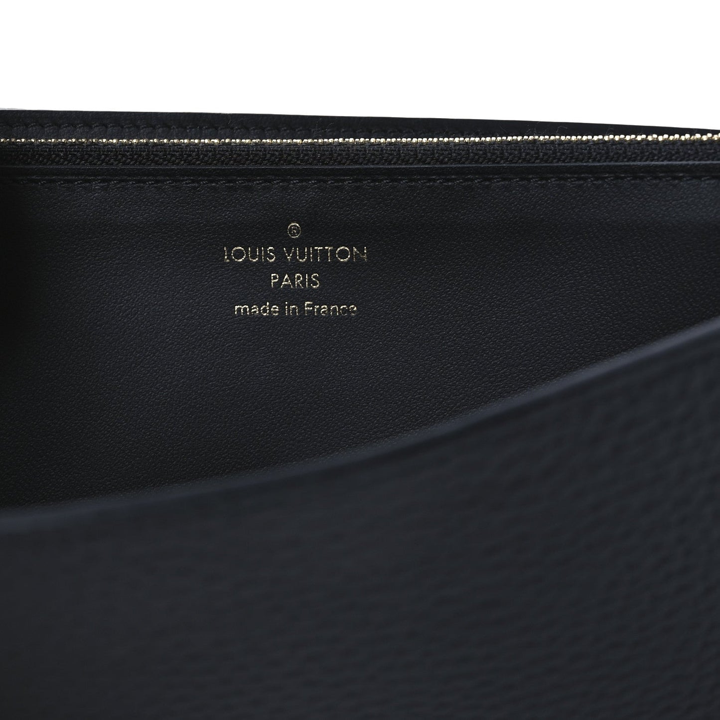 Louis Vuitton Taurillon Embellished Capucines Long Wallet Black