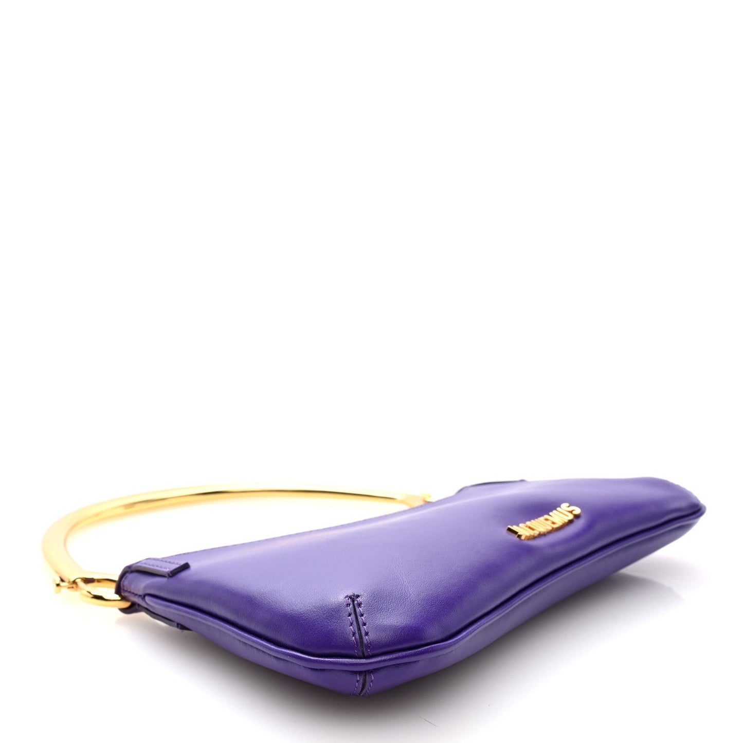 Jacquemus Smooth Calfskin Le Bisou Mousqueton Purple