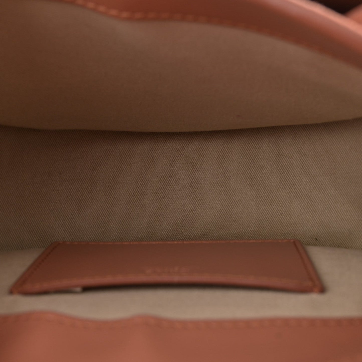 Chloe Calfskin Small Tess Bag Muted Brown