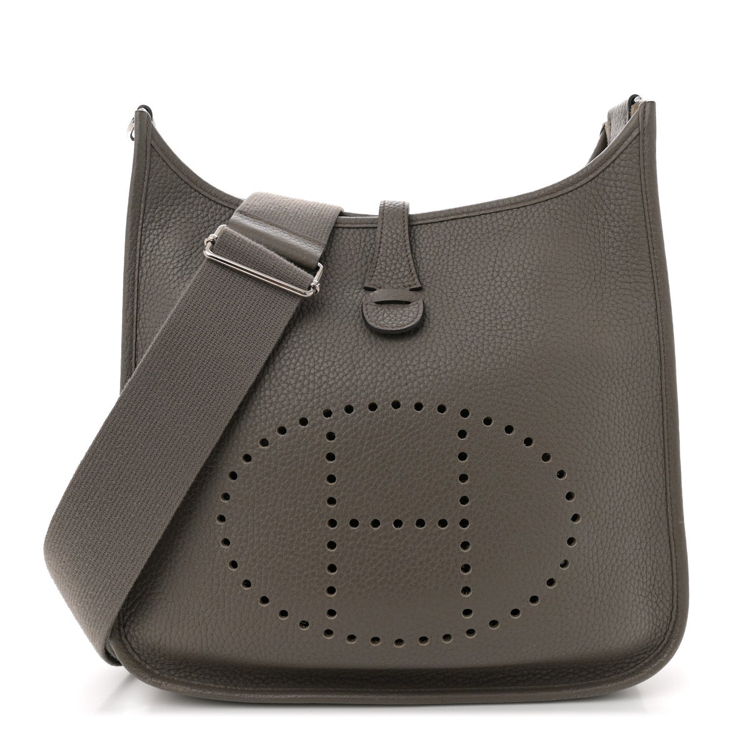 Hermes Taurillon Clemence Evelyne III PM Etain