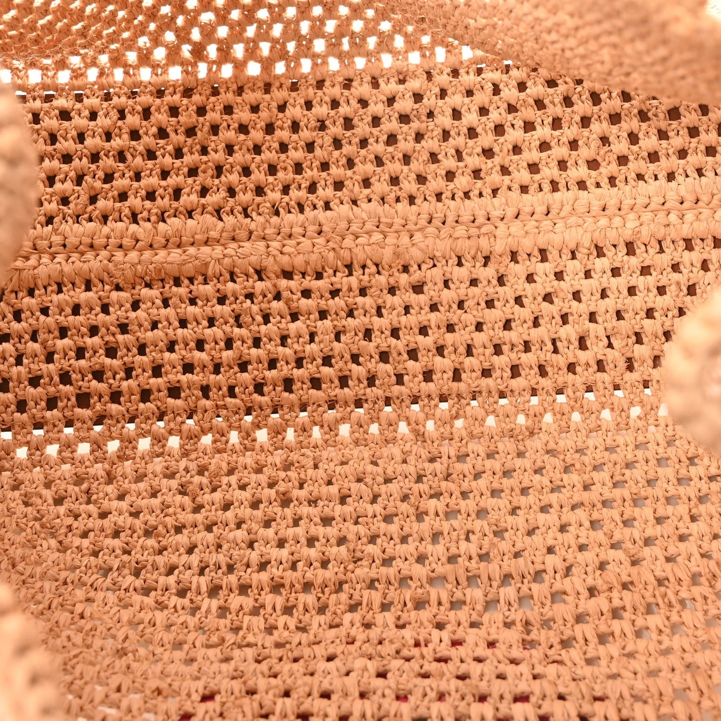 Louis Vuitton Raffia Calfskin Monaco OnTheGo MM Rose