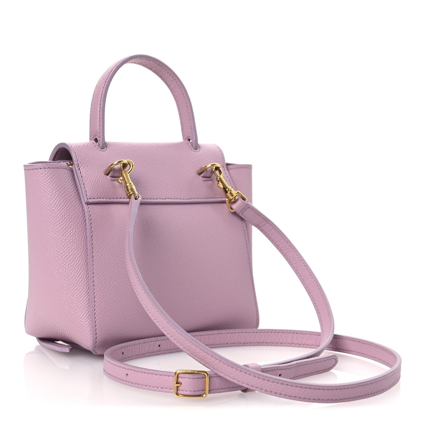 Celine Grained Calfskin Nano Belt Bag Antique Rose