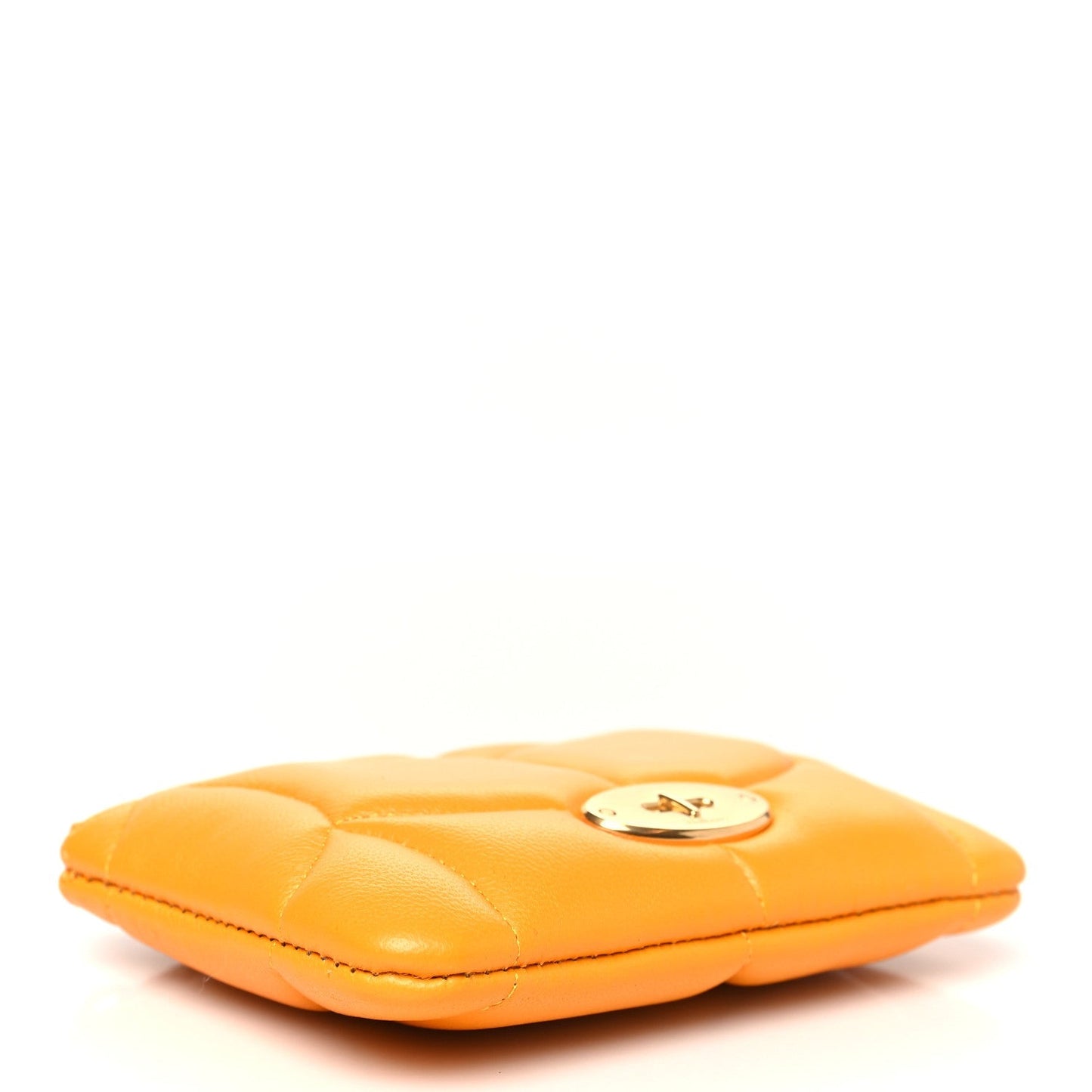 Mulberry MULBERRY Nappa Softie Zip Coin Pouch Double Yellow