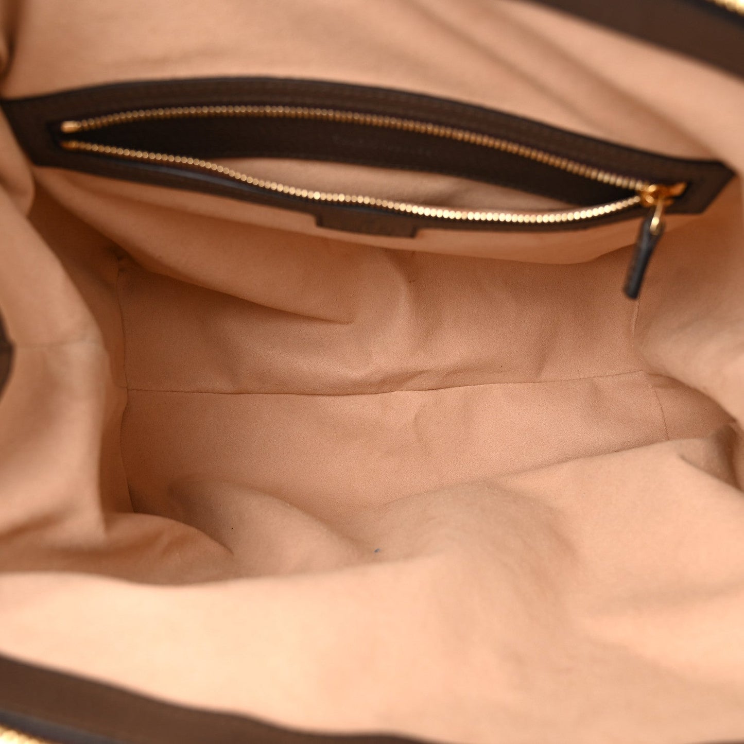 Gucci GG Supreme Monogram Web Medium Ophidia Tote Bag Brown