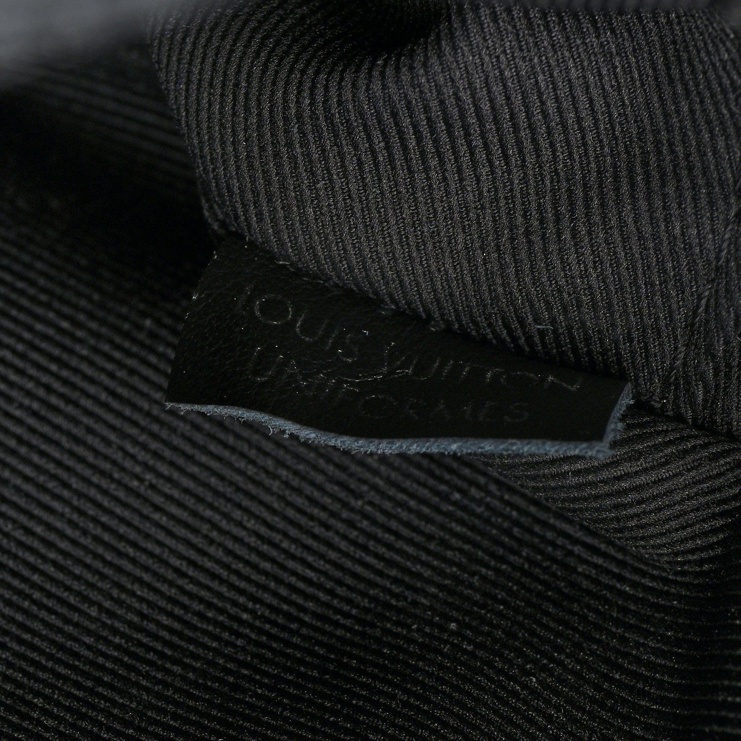 Louis Vuitton Taurillon Monogram Uniformes Solar Ray Soft Pochette Volga Belt Bag Black