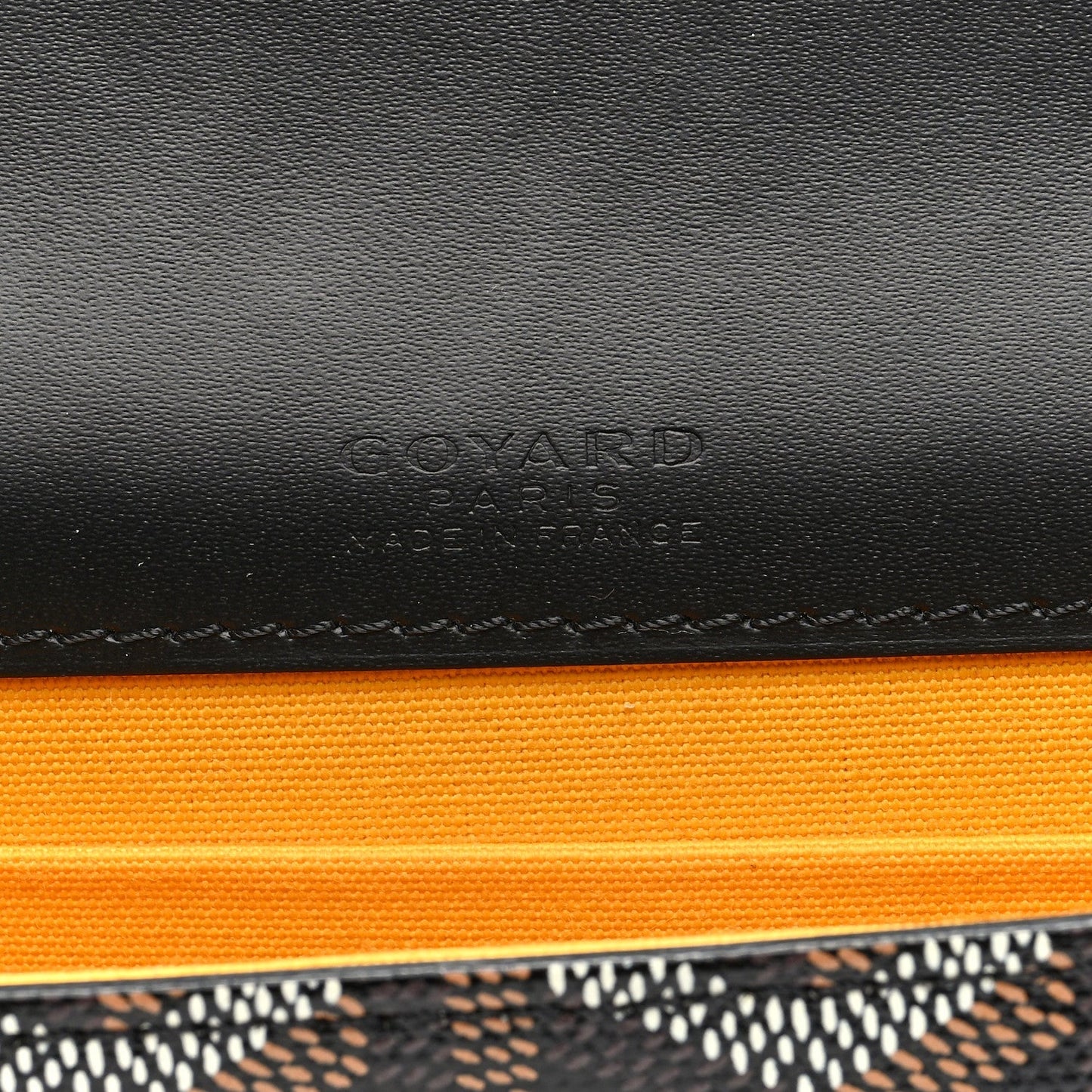 Goyard Goyardine Monte Carlo Mini Phone Case Black