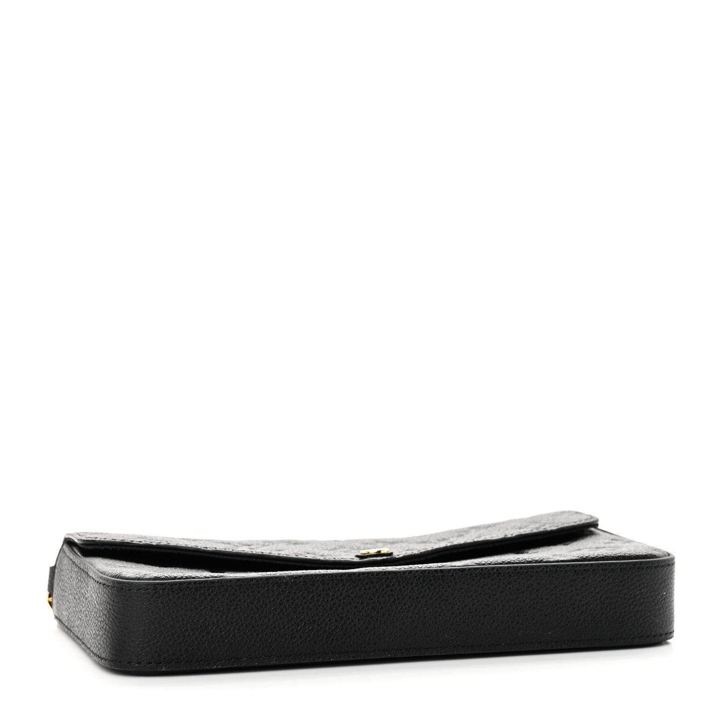 Louis Vuitton Empreinte Pochette Felicie Chain Wallet Black