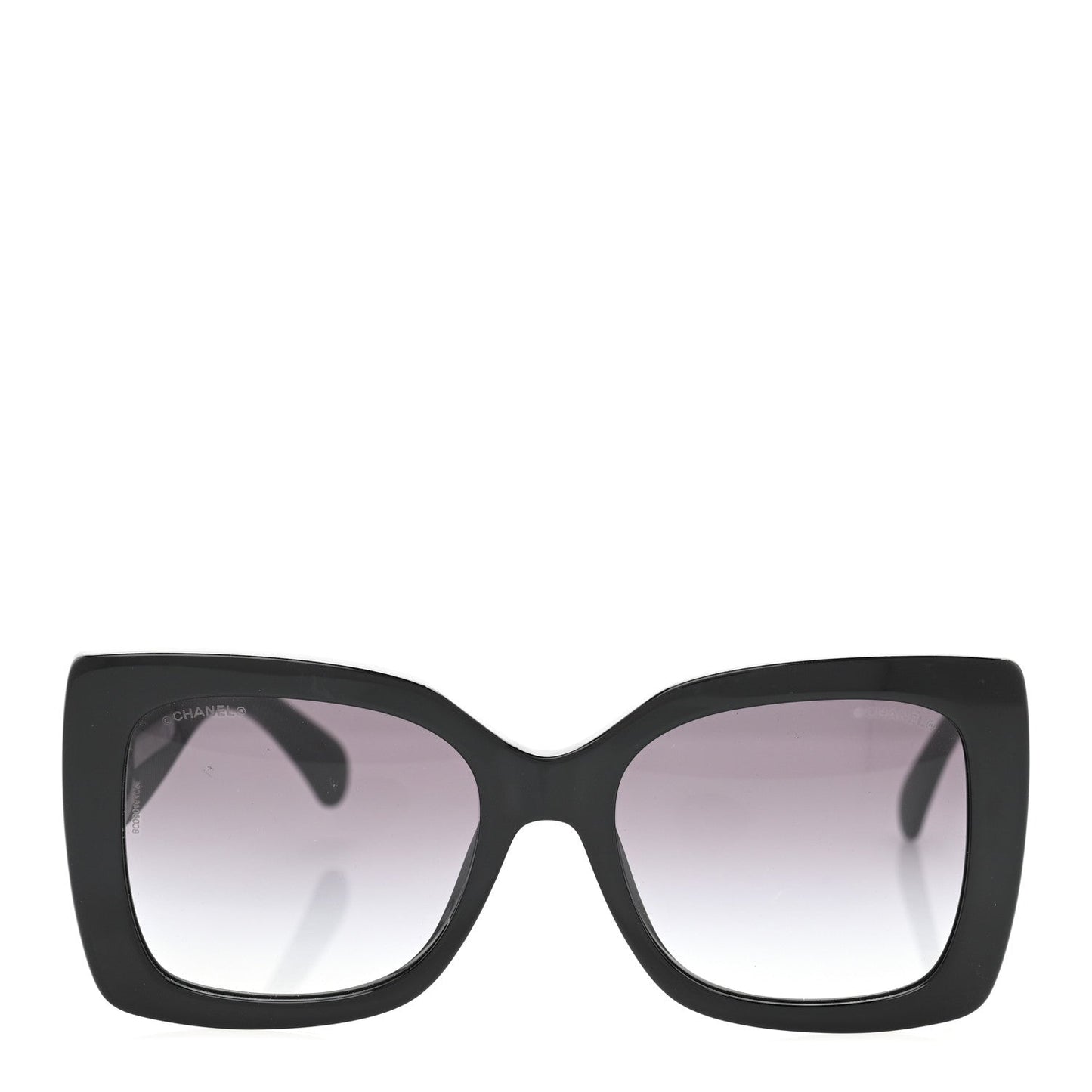 Chanel Square Polarized CC Sunglasses 5494-A Black